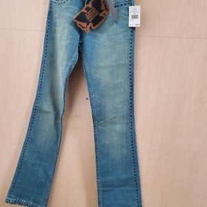 Denim jeans size 28/34 5pkt boot leg jean